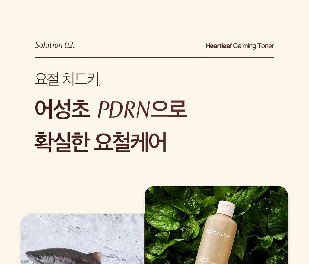 [1만5천원 사은품 한정수량][쿨링진정/대용량]블랑네이처 9배 고농축 어성초 토너 300ml 상세페이지 21